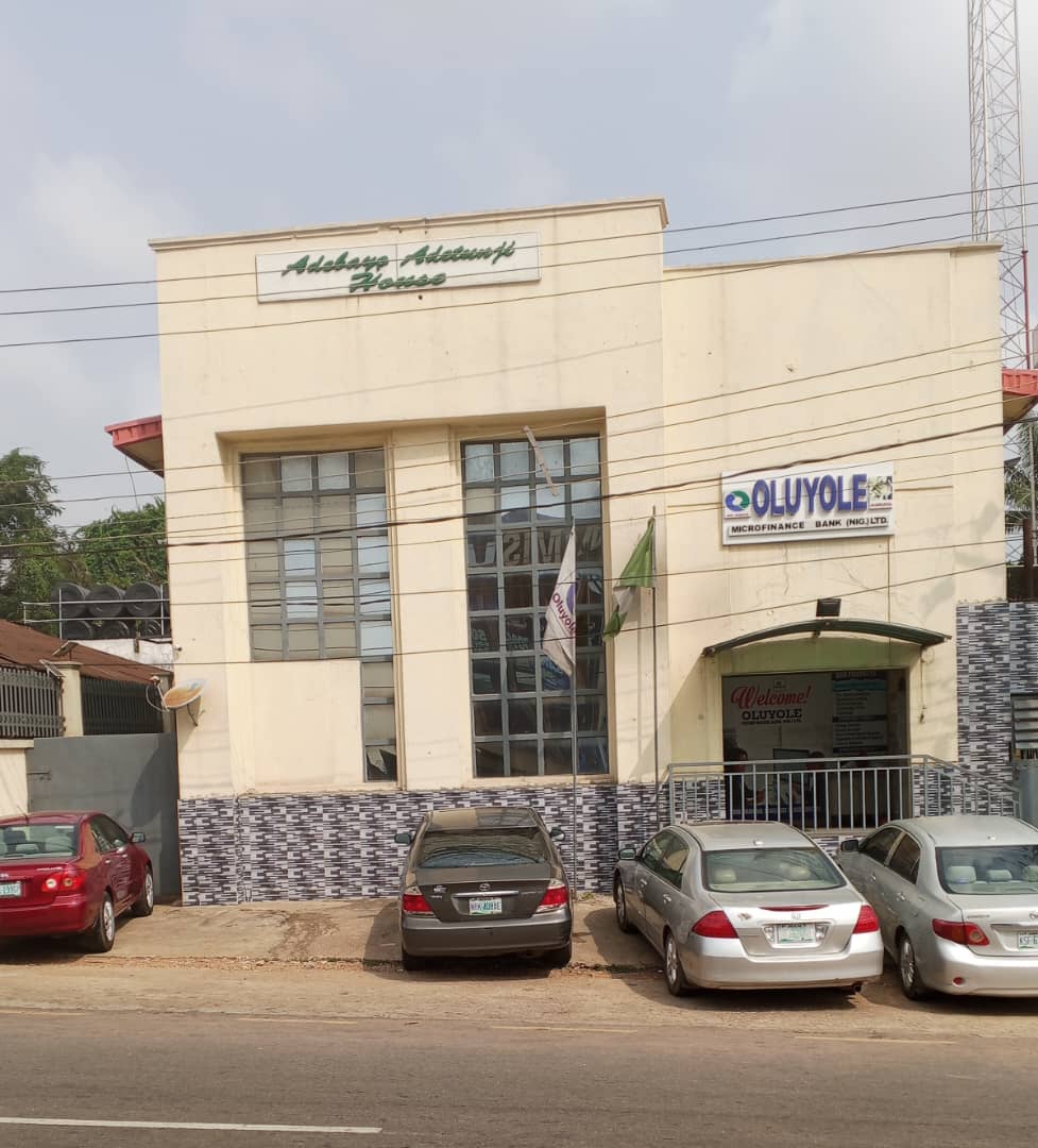 Oluyole Microfinance Bank building in Ibadan